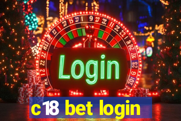 c18 bet login